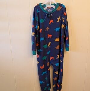 Carter's Navy Dinosaur 🦕 🦖 Print Footie Pajama